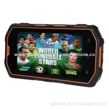 4" Mobile Phones, Waterproof, Dust-proof, Shockproof, Rugged